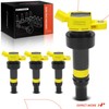 A-Premium (Yellow) Engine Ignition Coil Pack Compatible with Kia Soul