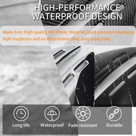 WOOGA Motorcycle Side Cover Replacement for Ka&wa&sa&ki Z900RS/CAFE/SE Accessories 2018-2024 Faring Parts Panels Fuel Tank Cover Protection (Matte Black)