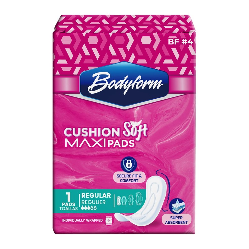 Bodyform Maxi - # 4 Premium Maxi Pads, Bulk Buy