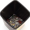 TEONEI Razor Blades Dispenser Case,Small Portable Sharps Container,Razor Blades Disposal