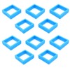Tiardey 10PCS 3D Floating Frame Display Holder Stands PE Film