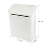 Picowe Magnetic Laundry Storage, Large Metal Lint Holder Bin with