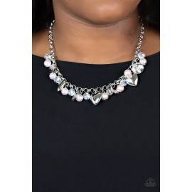 Paparazzi ​True Loves Trove Pink Necklace NWT