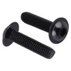 M5-0.8 x 20mm (50 Pack) Flanged Button Head Socket Cap