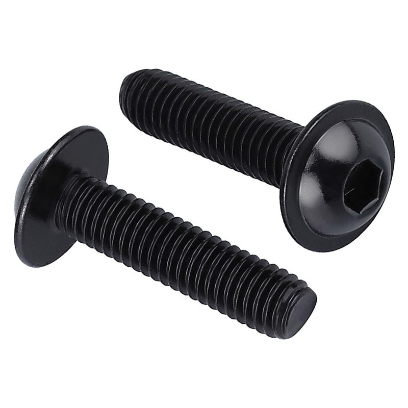 M5-0.8 x 20mm (50 Pack) Flanged Button Head Socket Cap