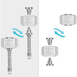 Dilabnda Portable Sensory Fidget Toy Set, Infinity Fidget Cube Block, Flippy Chain, Fidget Hammer Spinner, Shield Fidgit Spinner, Anti Stress Anxiety Gifts for Teenagers, Children, Adults