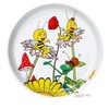 WMF Biene Maja Kindergeschirr Kinderteller 19 cm, Porzellan, spülmaschinengeeignet, farb-