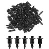 CHBCD 100pcs 6mm Plastic Motorcycle Trim Clips Universal 6mm Plate
