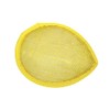 Humboldt Haberdashery Sinamay Teardrop Fascinator Hat Base 5 1/2" x