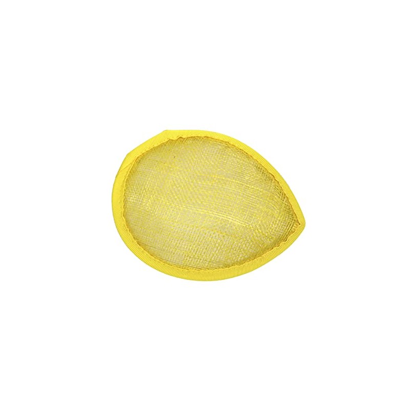 Humboldt Haberdashery Sinamay Teardrop Fascinator Hat Base 5 1/2" x