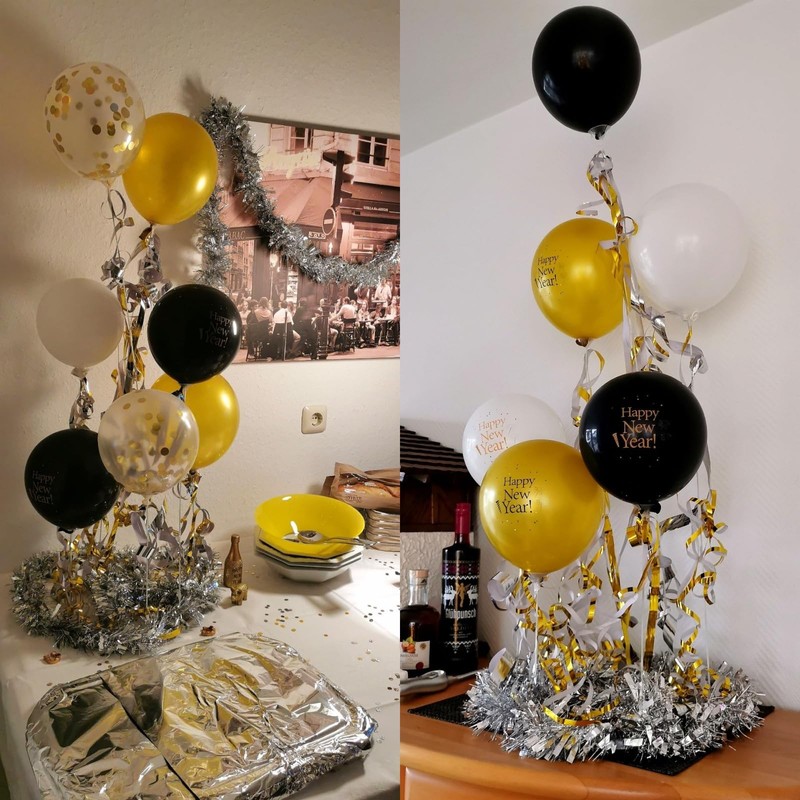 Kit di supporto per palloncini da tavolo, 2 bastoncini per