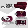 ULTICOR Extra Wide 75" - 100", Reclining 2 Seater Sofa,
