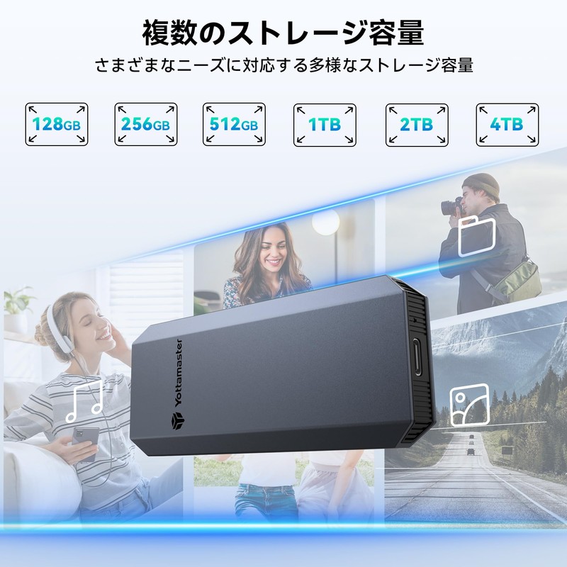 YM5PRO 1T Portable SSD with Magnet, Up to 460MB/s