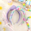 Lanmerry Easter Knot Headbands for Women Rabbit Hairbands Bunny Egg