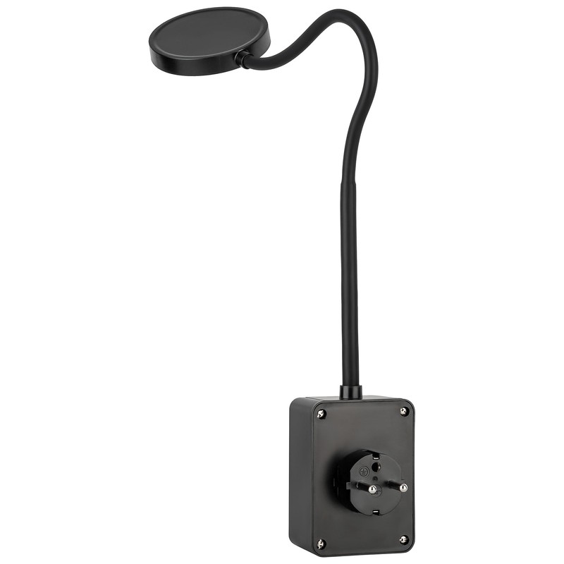 SEBSON LED Socket Light Dimmable Reading Lamp and Socket with