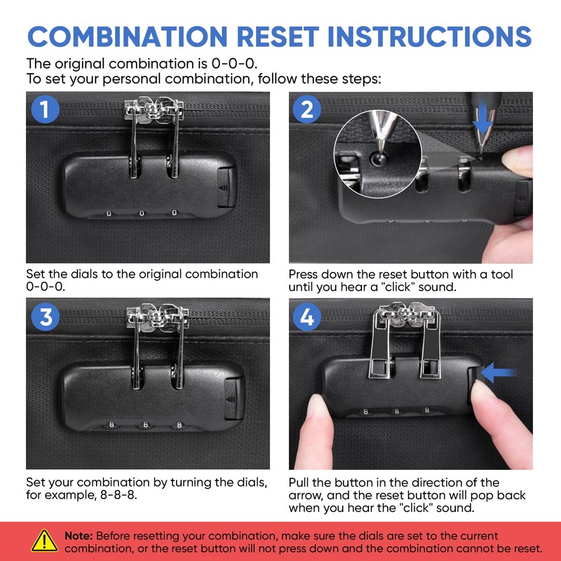 BALEINE Fireproof Document Box with Lock, Portable Fireproof Document Bag