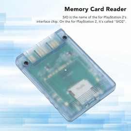BITFUNX MX4SIO SIO2SD Micro SD Adapter PS2 Memory Card Expansion SIO Replacement Clear