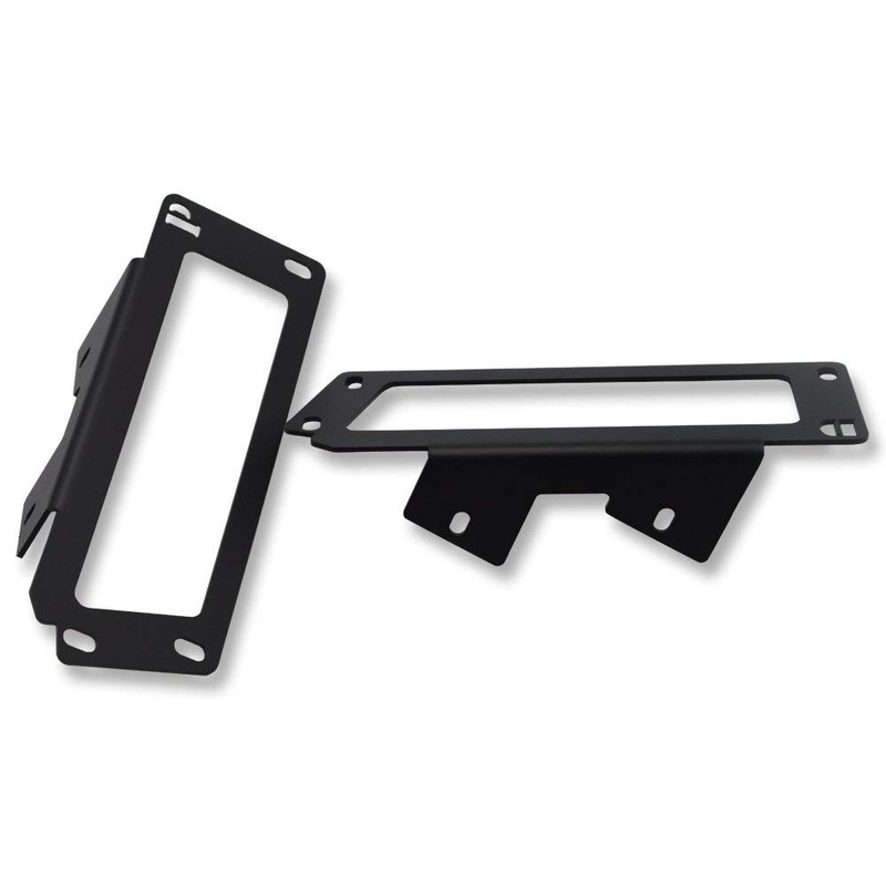 Upgrade Hidden Bumper Dually Fog Light Location Mounting Brackets Compatible