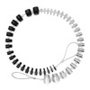 Xxzhiho 44Pcs Nut and Bolt Thread Checker,27 Standard & 23