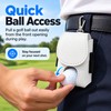 Golf Ball Waist Pouch for Easy Ball Access – Portable