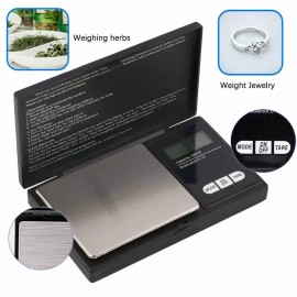 Unbranded HED Certified Digital Scale 1000g x 0.1g Jewelry Pocket Gram Gold Silver