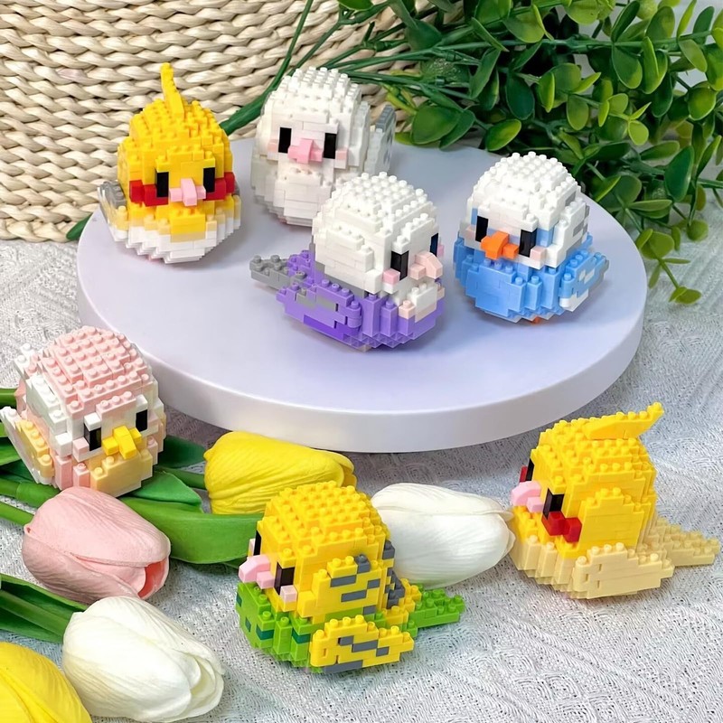 NOOLY Parrot Micro Building Blocks Kits Bird Micro Building Blocks