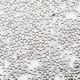 1440Pcs White Crystal Rhinestones,Glass Flatback Gems Small for Nail Face Makeup Art Crafts Clothes Sparkly Decoration -(SS3,1.4mm)