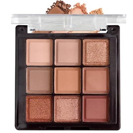 KAPEINE Paleta De Sombras De Ojos De 9 Colores Nude, Kit De Maquillaje Marrón Natural, Sombras De Ojos Cálidas Y Altamente Pigmentadas, De Larga...   