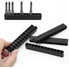 10pcs 12 Holes Screwdriver Bit Holder Drill Head Storage Case
