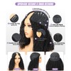 OQ Hair V Part Wig Human Hair Afro Curly Upgrade