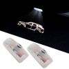 BuJinZeTui 2PCS LED Car Door Logo Lights Projector Compatible with