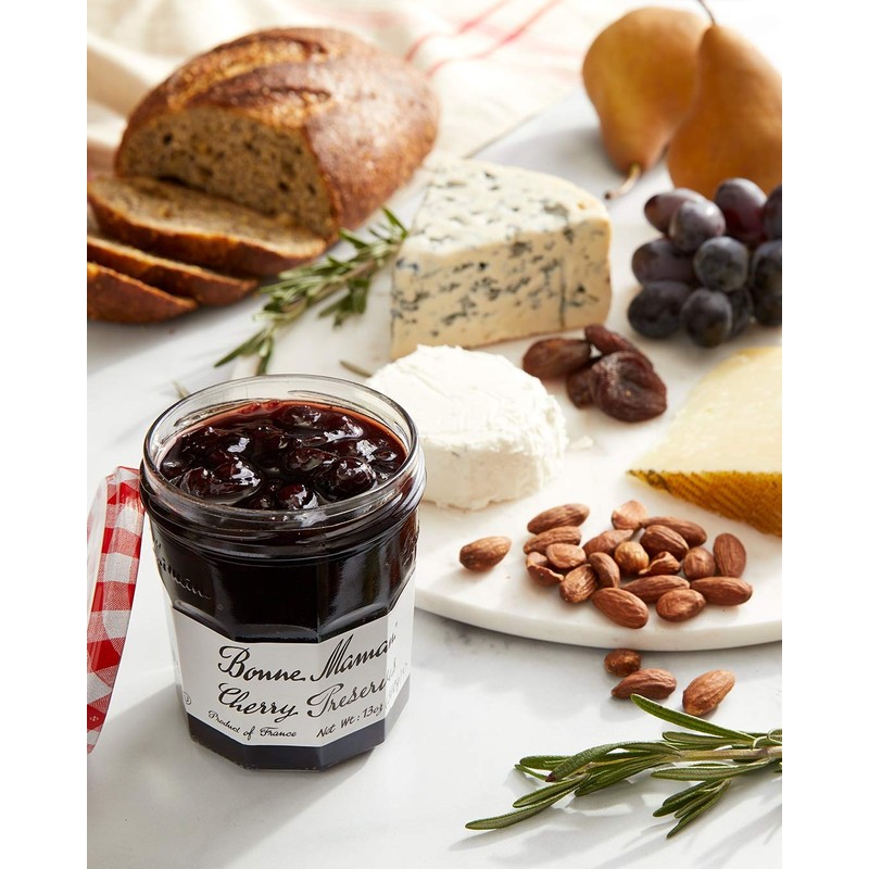 Bonne Maman Fruit Preserves, Variety Pack (Strawberry, Cherry, Apricot), 13