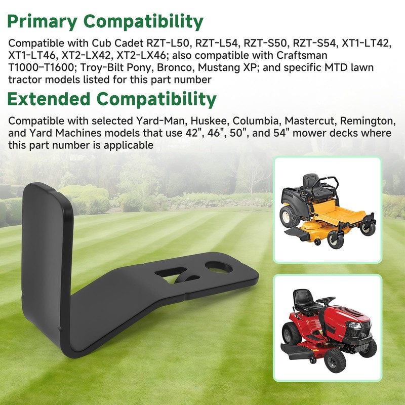 783-08690A-0637 Deck Belt Keeper Compatible with Cub Cadet MTD Troy-Bilt