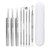 Acne Pimple Extractor Sebum Blemish Care Tool 8-Piece Set