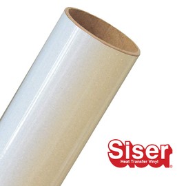 Siser Glitter HTV 11.8"x5yd Roll - Iron on Heat Transfer Vinyl (White)
