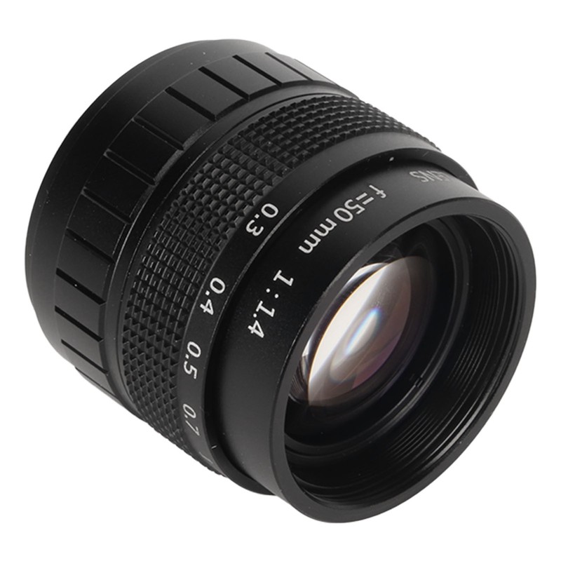 50mm Manual Focus Prime Lens F1.4 C 2/3inch Large Aperture