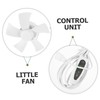 Outanaya Compact Hanging Fan with USB Plug High Wind Power