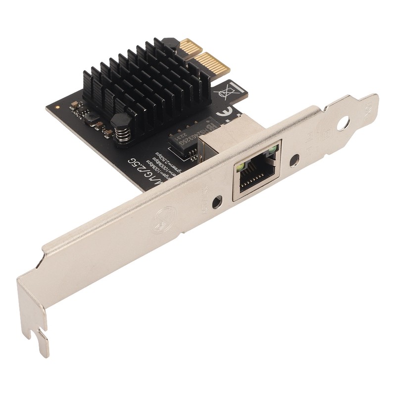 PCIe Ethernet Card 10 100 1000 2.5Gbps RJ45 Port Wake