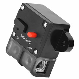 12-42 VDC Heavy Duty Car Auto reset Inline Circuit Breaker Self recovery Fuse (300A)