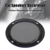 X AUTOHAUX 2pcs 3" Blue Car Audio Speaker Cover Mesh