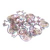 100pcs Cat Shape Paper Clips Colorful Plating Process Increased Slip