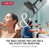 Delta 4-Setting In2ition 2-in-1 Dual Shower Head with HandHeld Spray,
