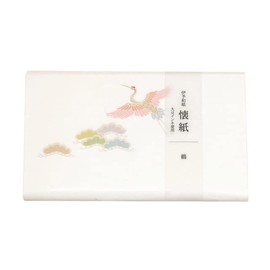 kimono No.3001 Kaishi Crane, 6.9 x 5.7 inches (175 x 145 mm), Pack of 20