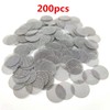 200 PCS 1/2 Pipe Screens, Stainless Steel Pipe Screen Filters