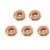 sourcing map Toroid Inductance Copper Coils Magnetic Inductance 100uH 3A