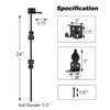 24 Inch Cane Bolt Gate Drop Rod, Heavy Duty Gate