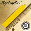 TAGKRAFTERS 4" x 5/8" Yellow Premium Pot Stakes - 500