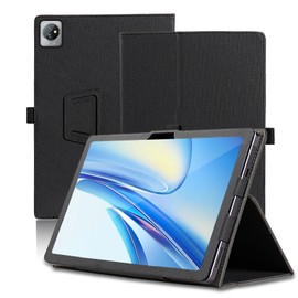 Case for Blackview Tab 70 WiFi, 10.1 inch, Blackview Tab 70 WiFi 2023 Tablet Case, Folding Stand Protective Cover with Pencil Holder and Wrist Strap, Full Protection. (Black)