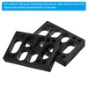PATIKIL Skateboard Riser Pads, 2 Pack PU 3x2 Skateboard Riser