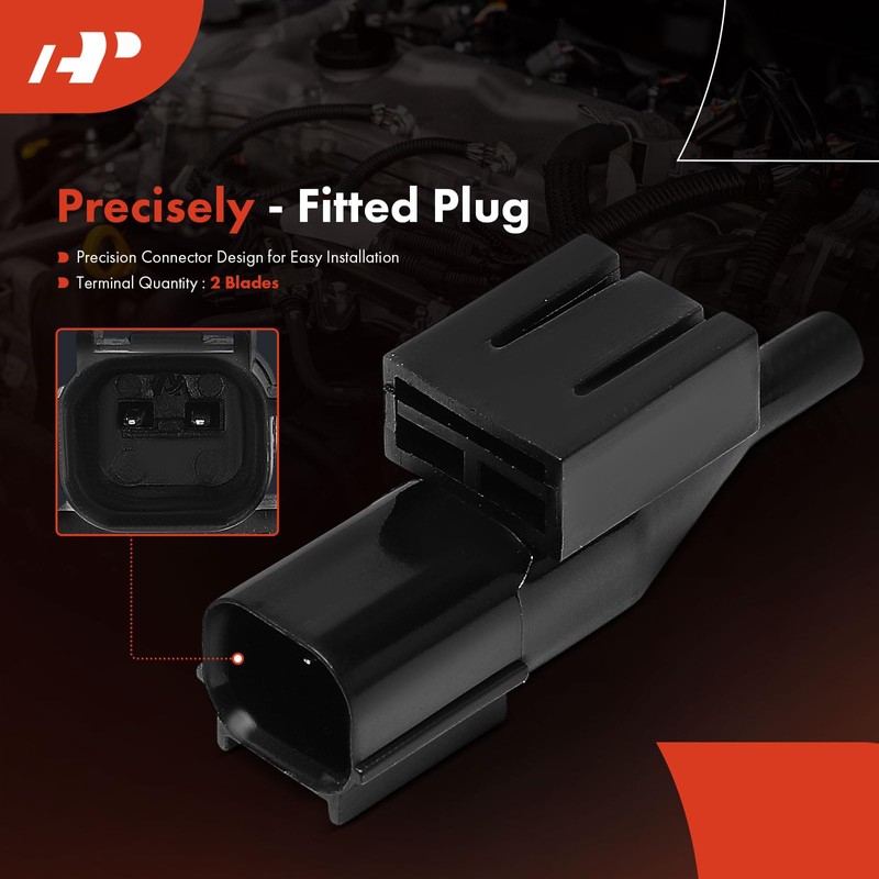 A-Premium Engine Coolant Temperature Sensor [2 Pins] Compatible with Honda